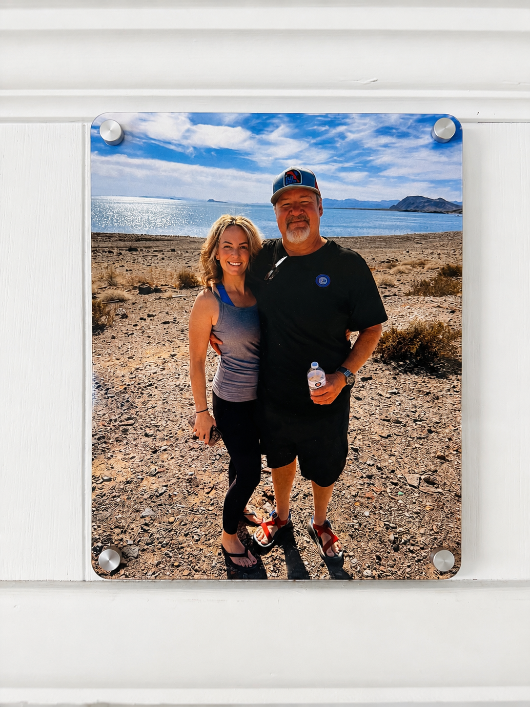 Aluminum Prints - 8"x10" Gloss finish with .5 inch Standoff Hardware