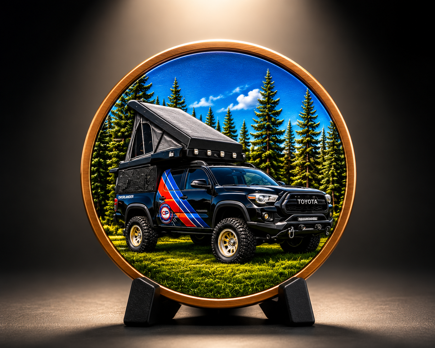 Custom Topo Badge of your Rig
