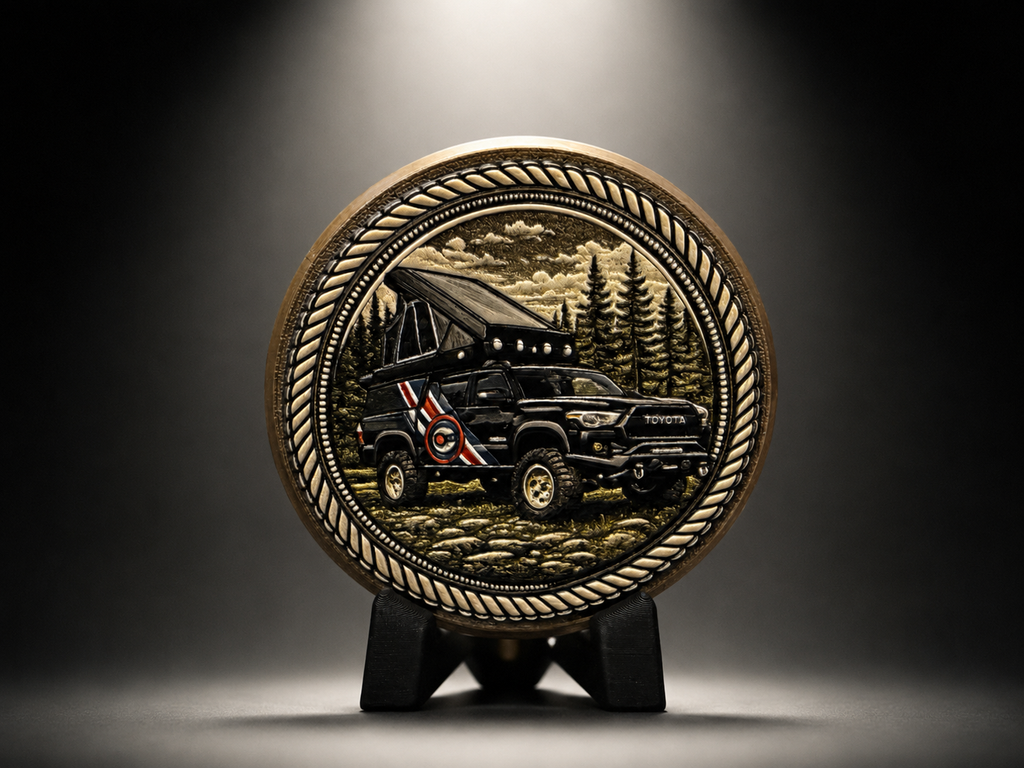 Custom Topo Badge of your Rig