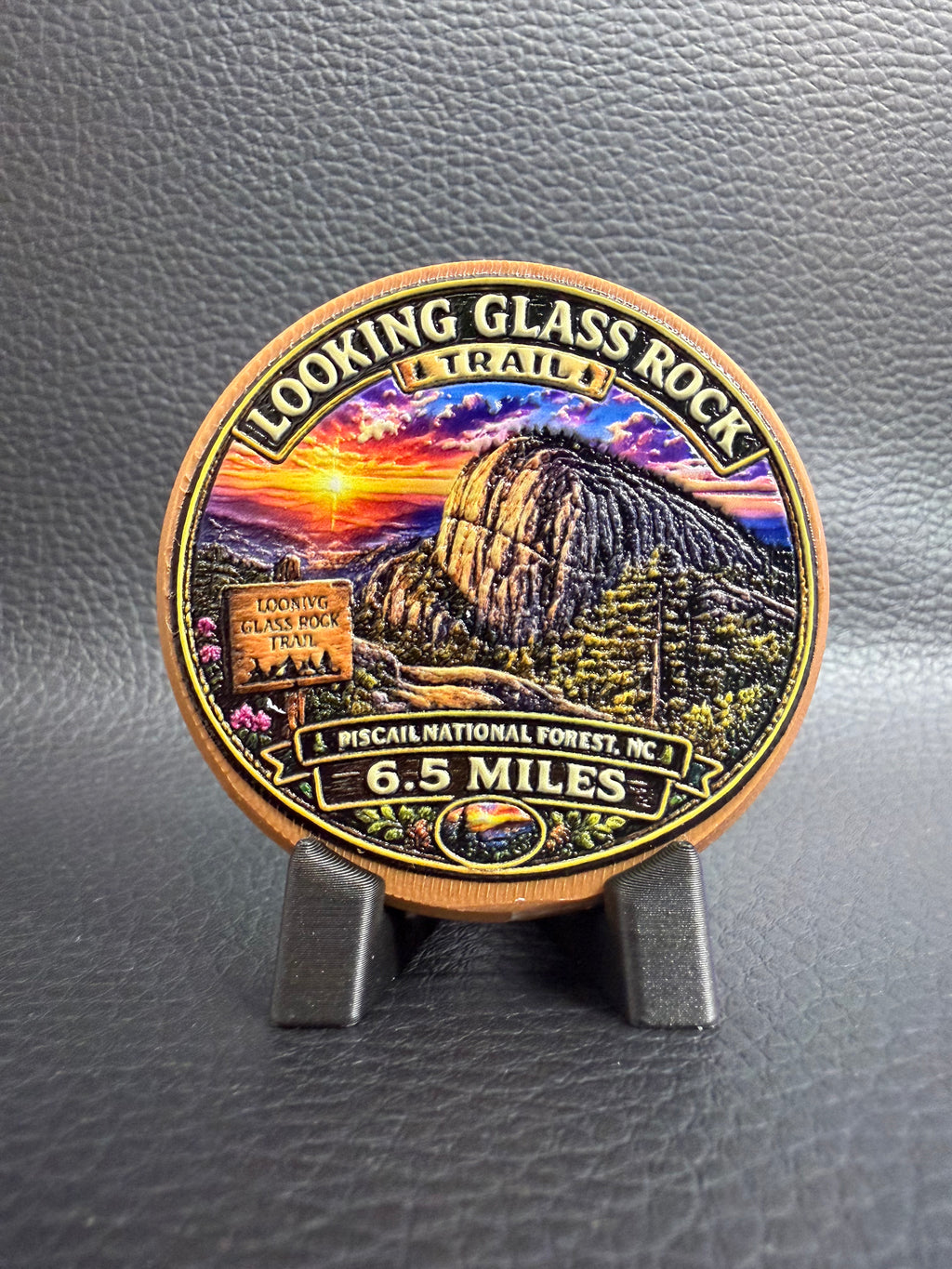The "Looking Glass Rock" Trail Badge