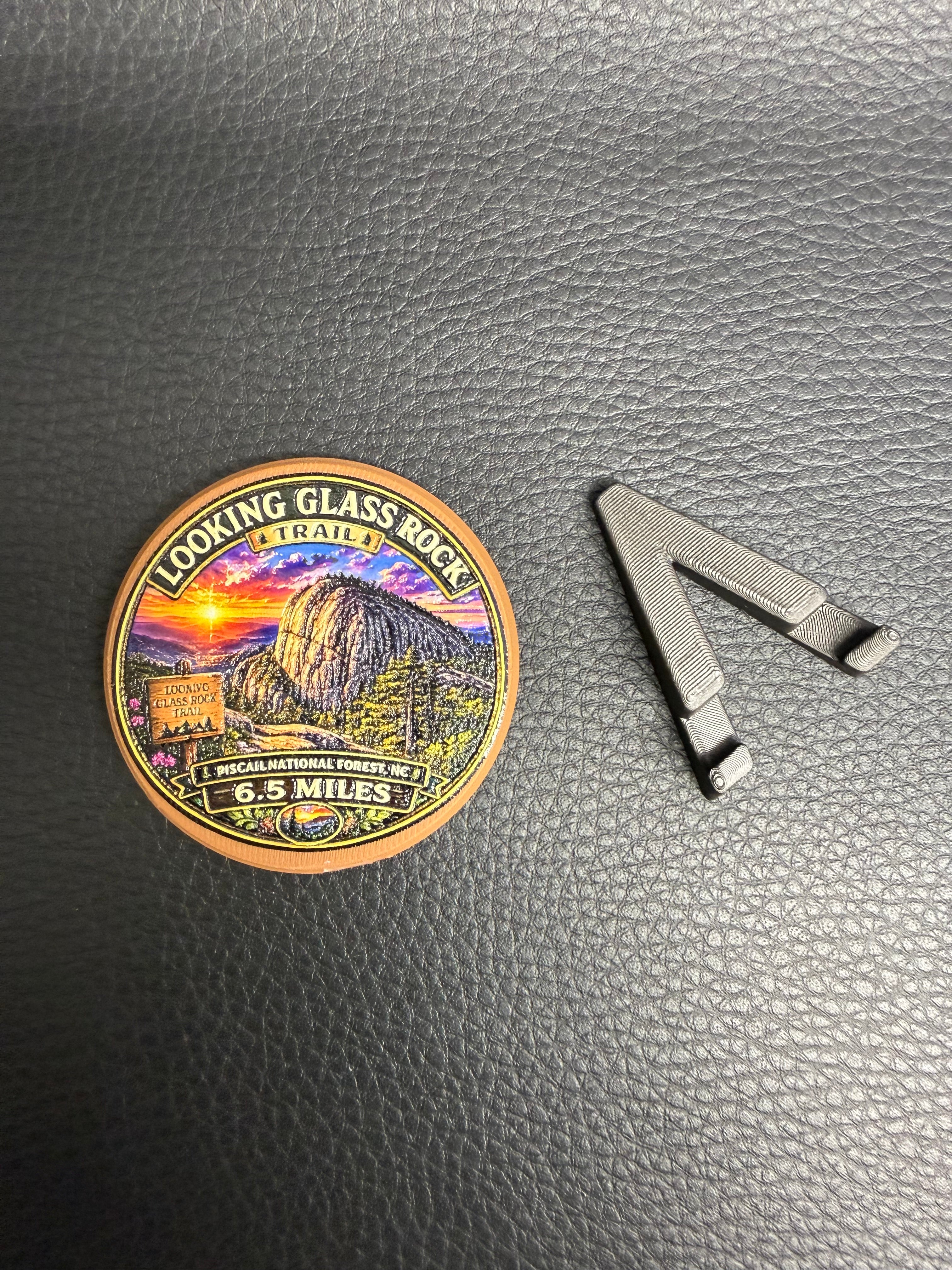 The "Looking Glass Rock" Trail Badge