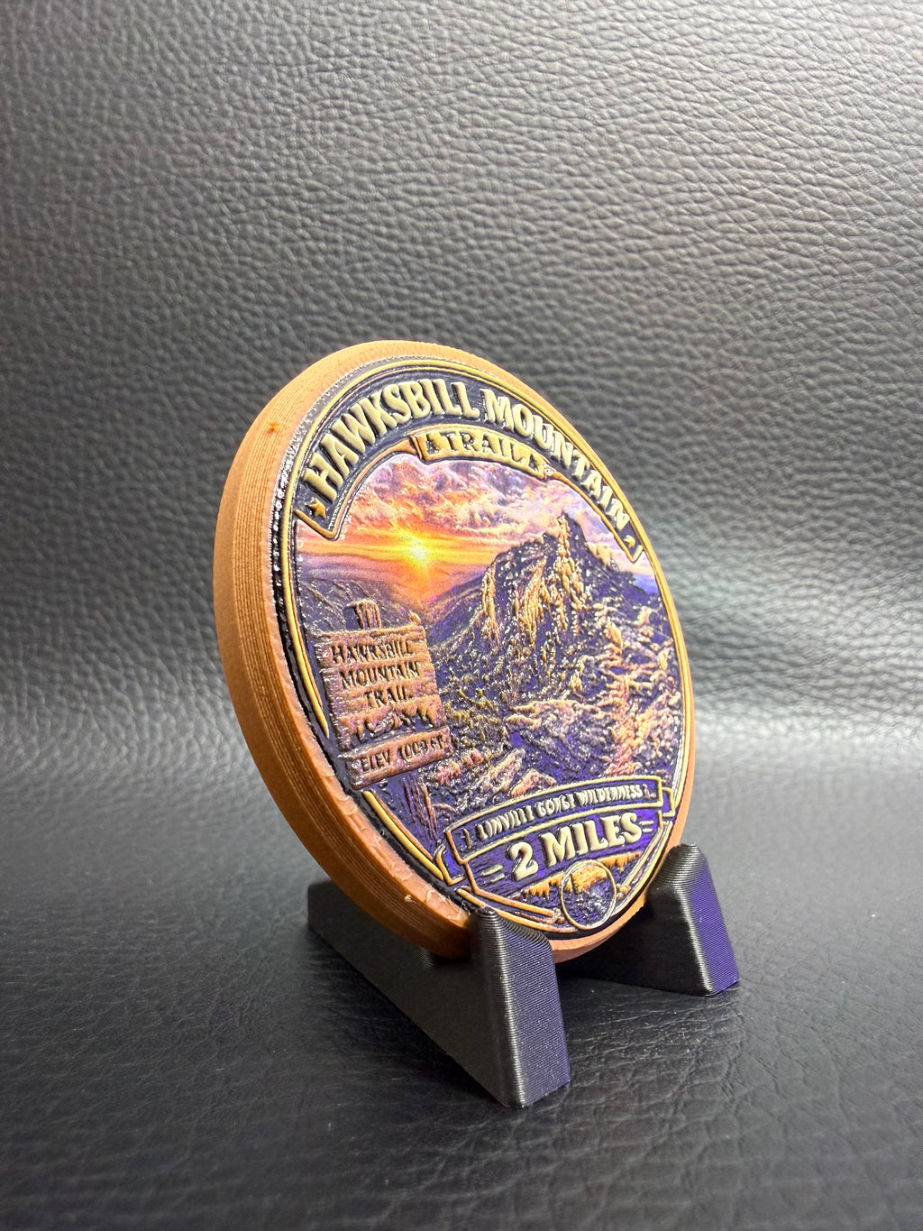 The "Hawksbill Mountain" Trail Badge