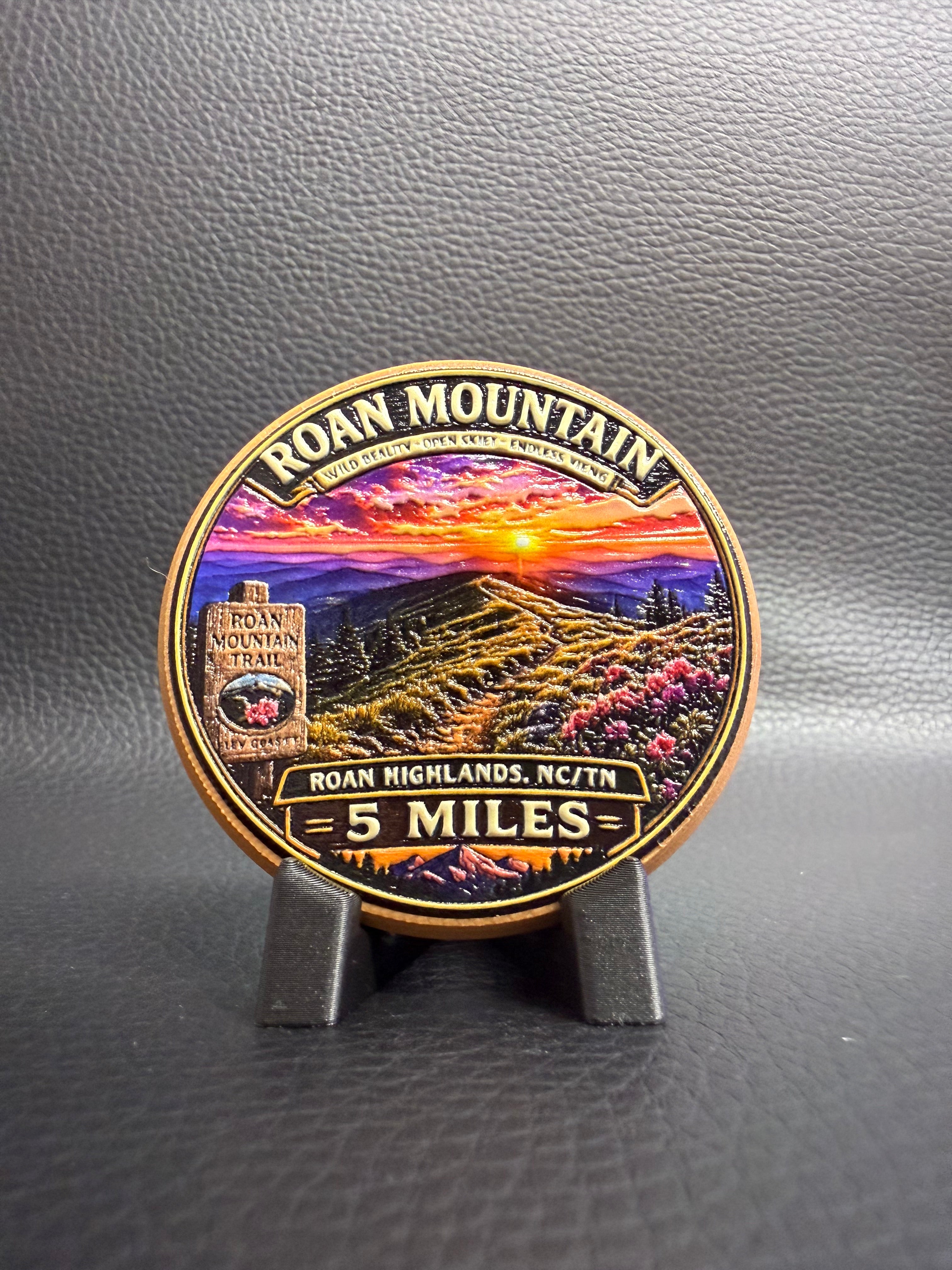 The "Roan Mountain" Trail Badge