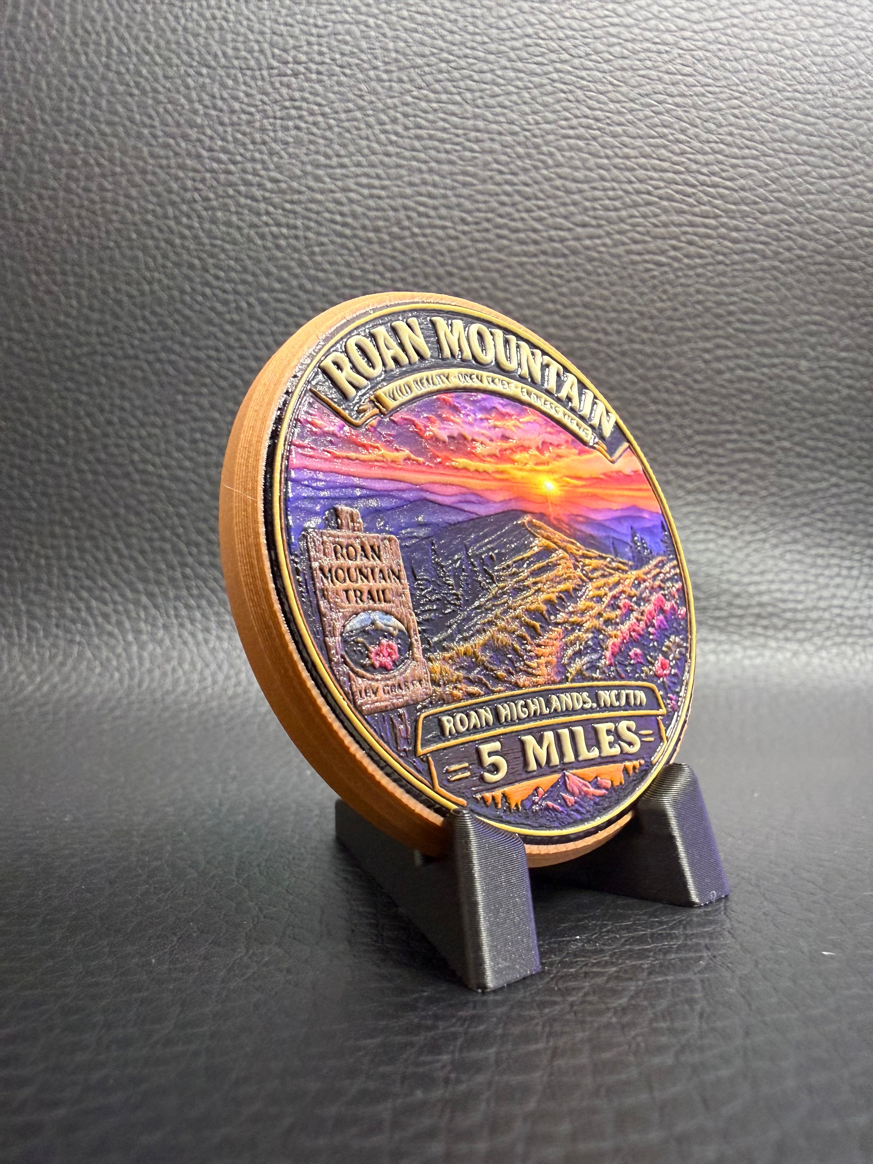 The "Roan Mountain" Trail Badge