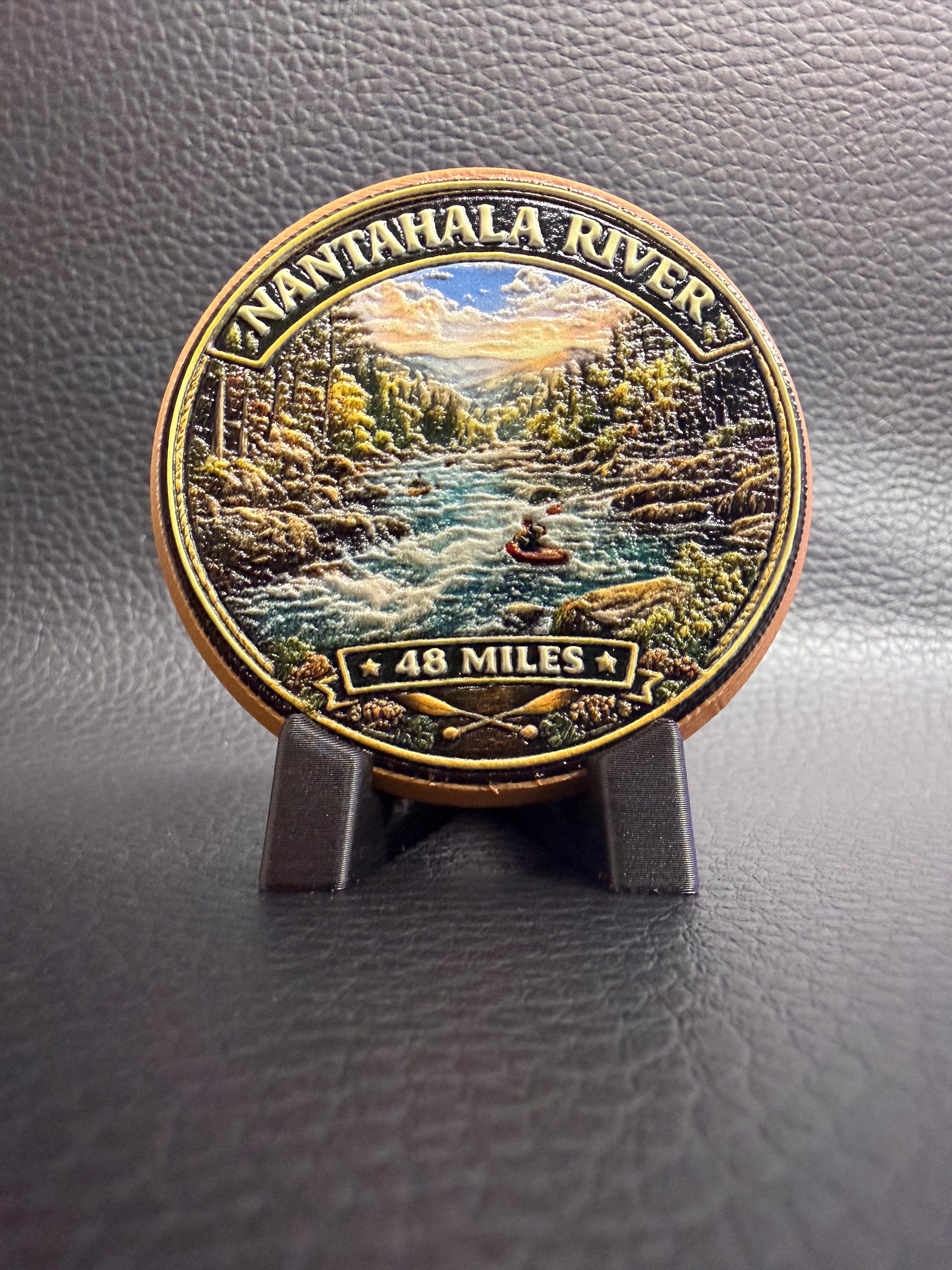 The "Nantahala River" Paddler's Badge