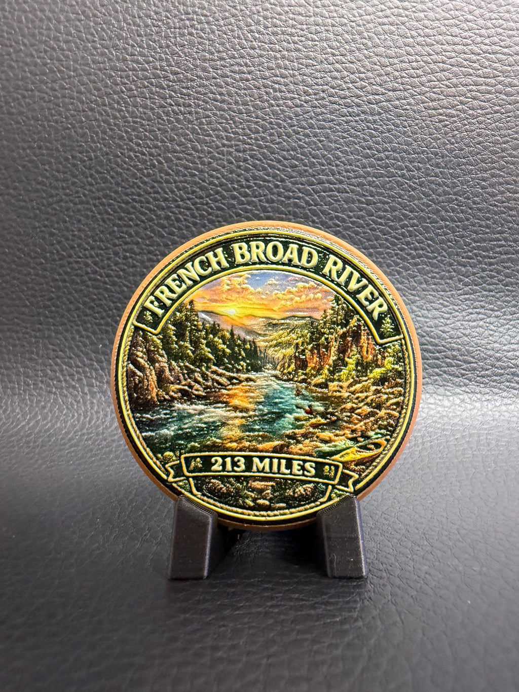 The "French Broad River" Paddler's Badge