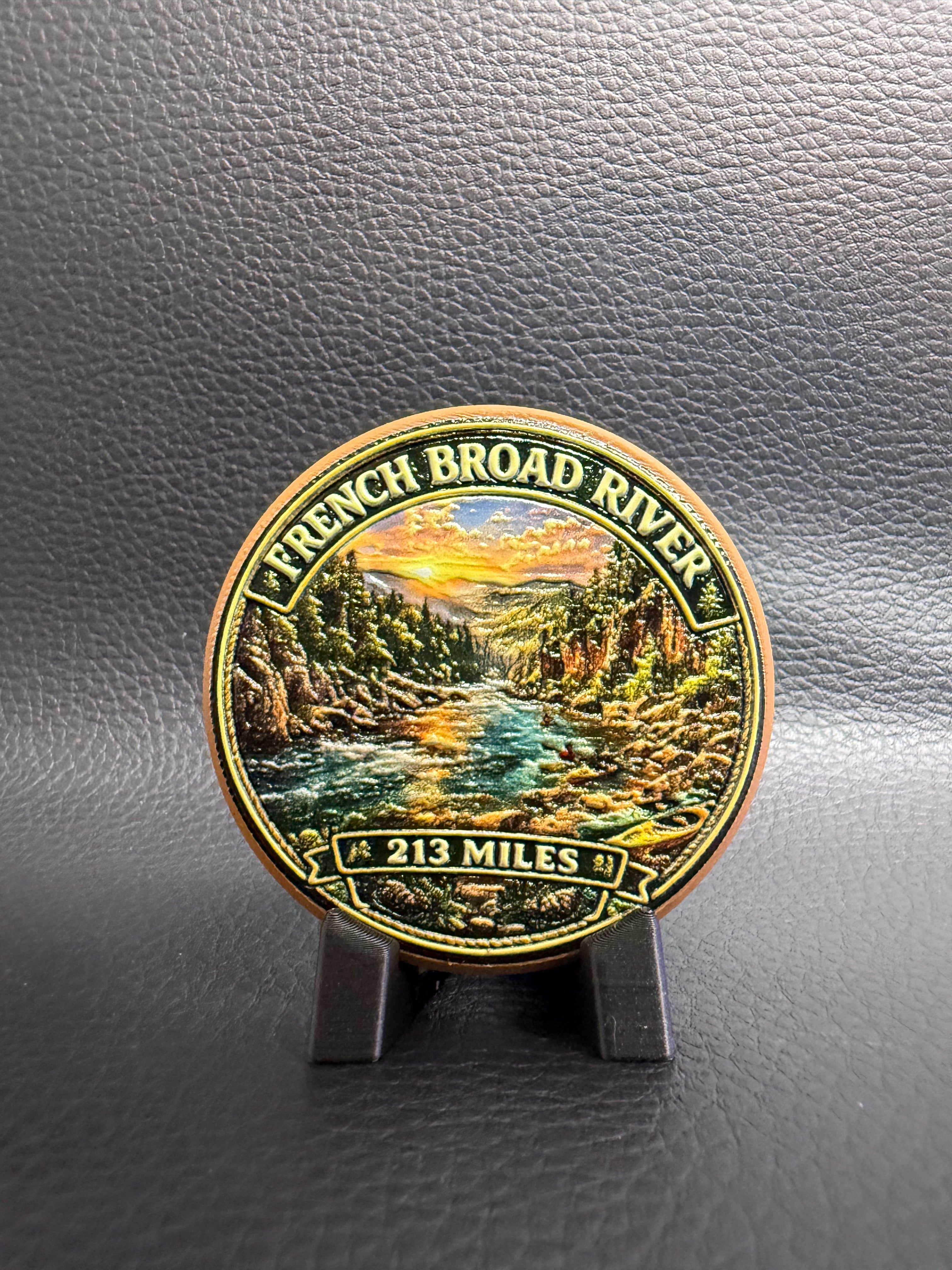 The "French Broad River" Paddler's Badge
