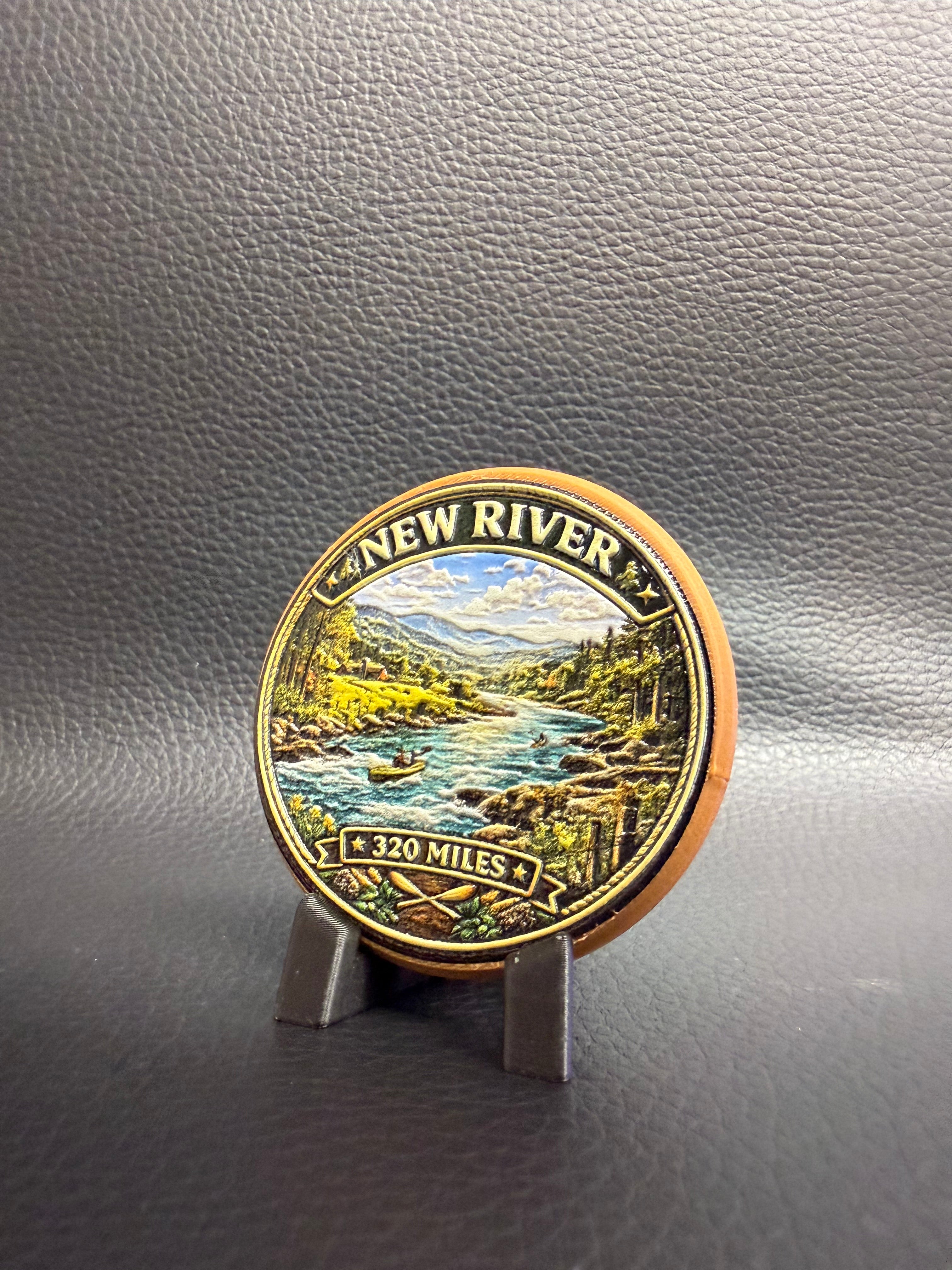 The "New River" Paddler's Badge