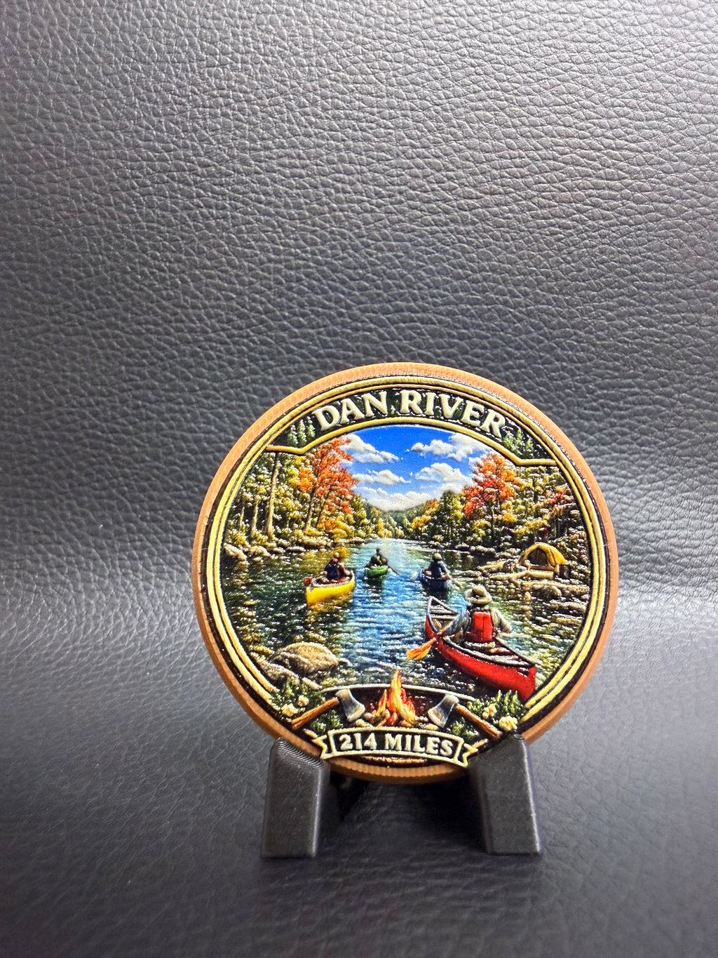 The "Dan River" Paddler's Badge