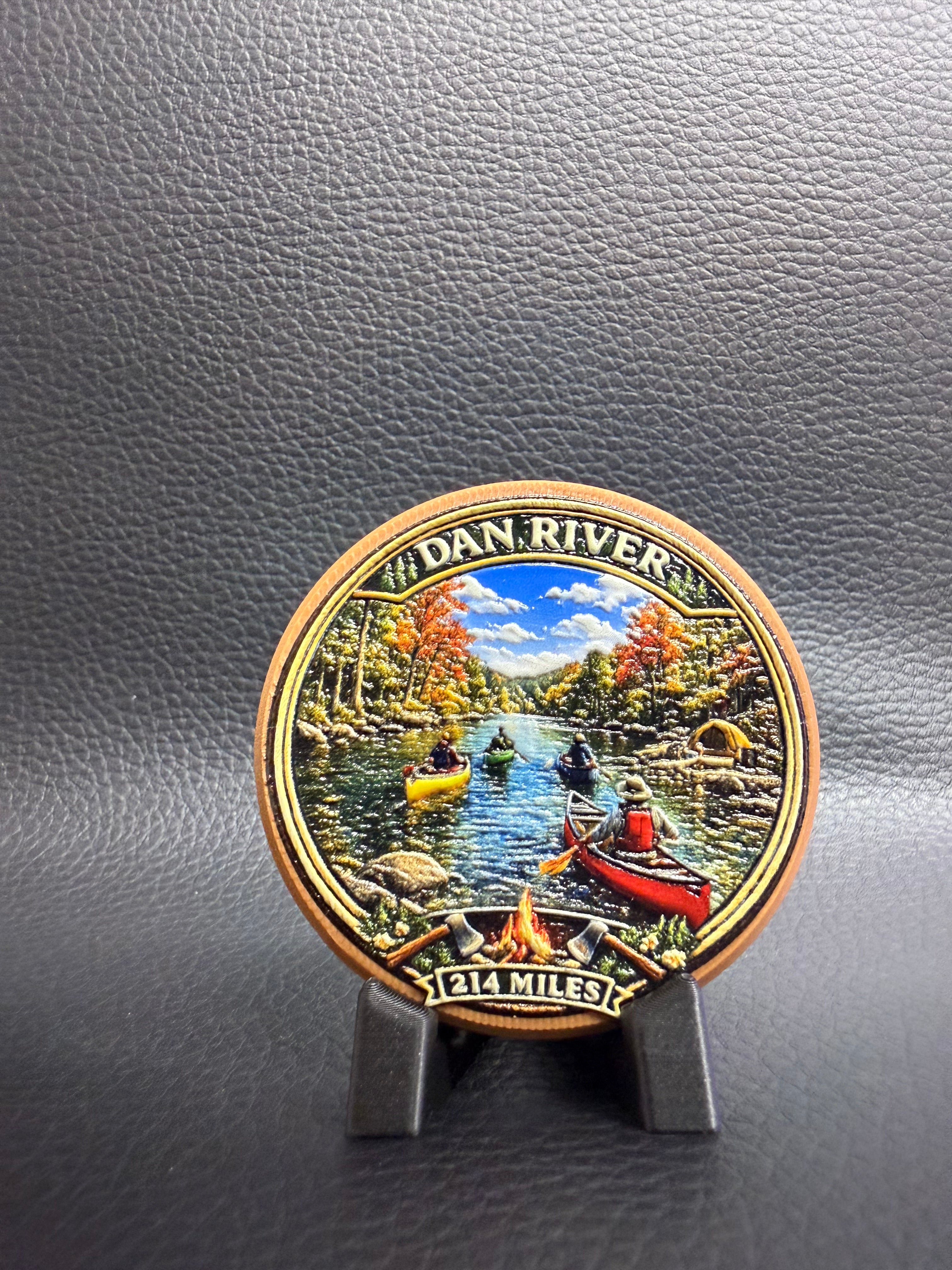 The "Dan River" Paddler's Badge