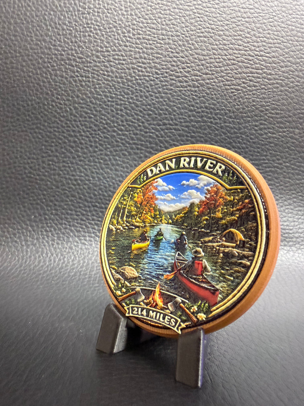 The "Dan River" Paddler's Badge
