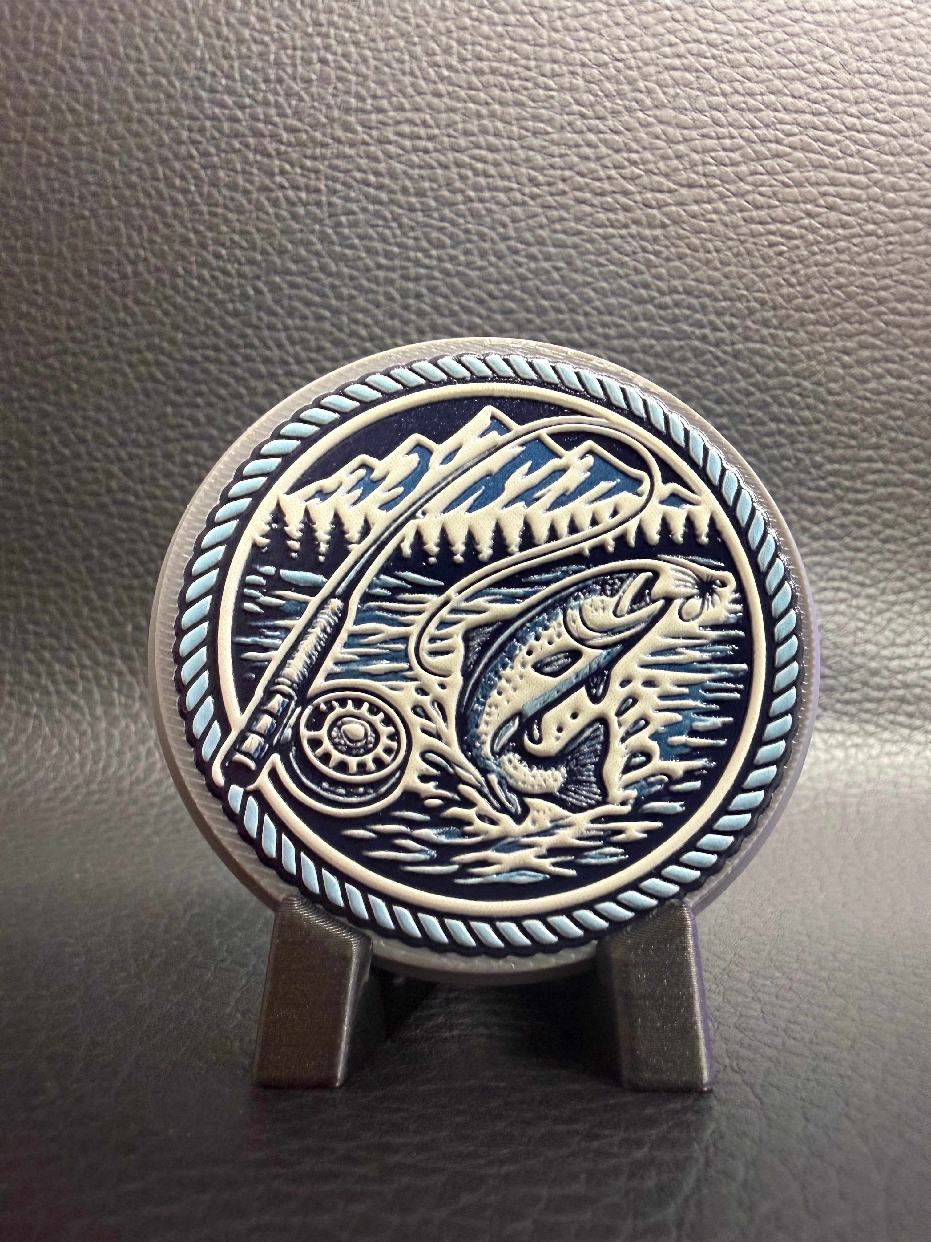The "Fly Fisherman" Adventure Badge