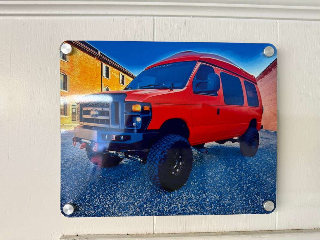 Aluminum Prints - 8"x10" Gloss finish with .5 inch Standoff Hardware