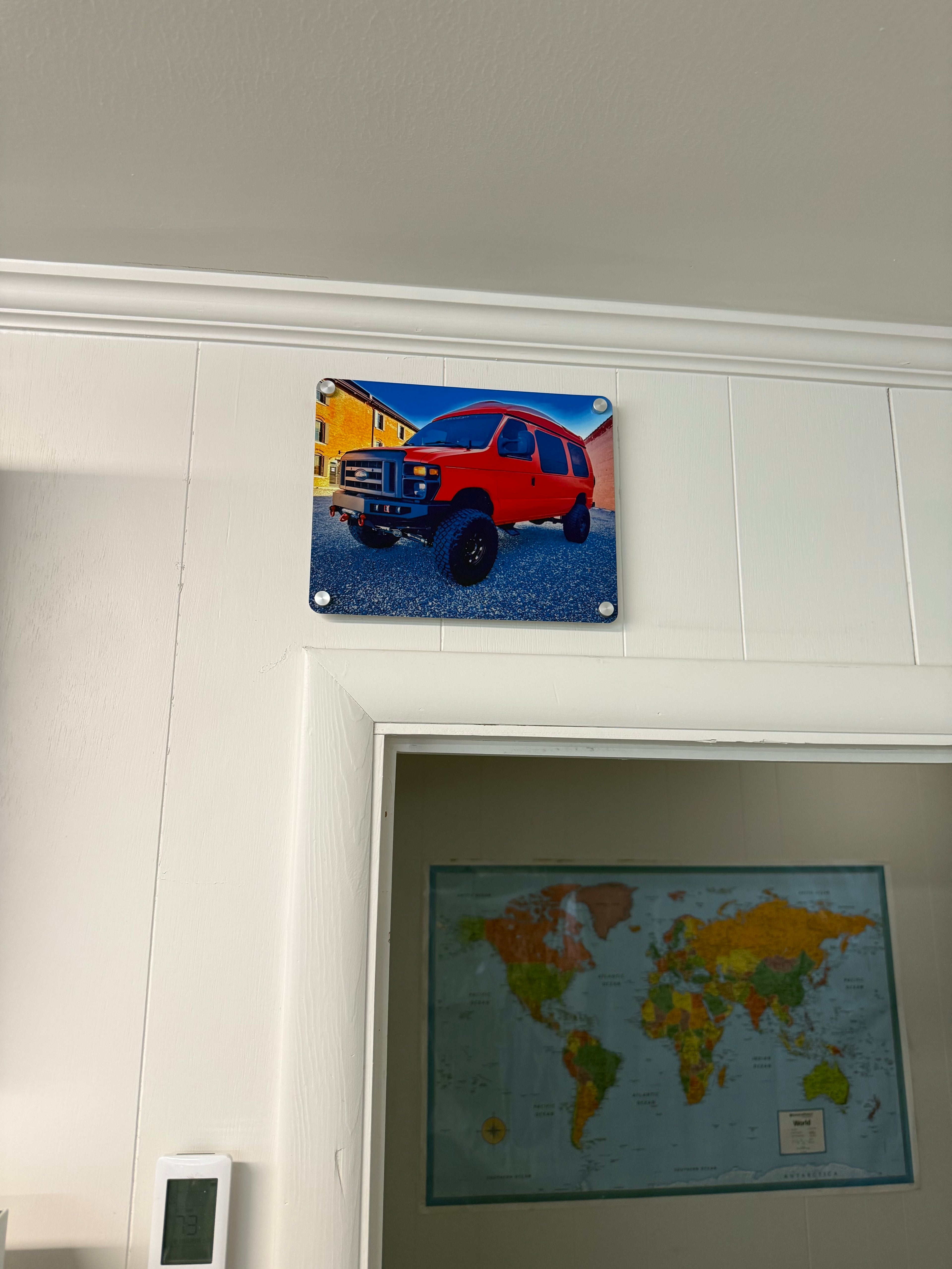Aluminum Prints - 8"x10" Gloss finish with .5 inch Standoff Hardware